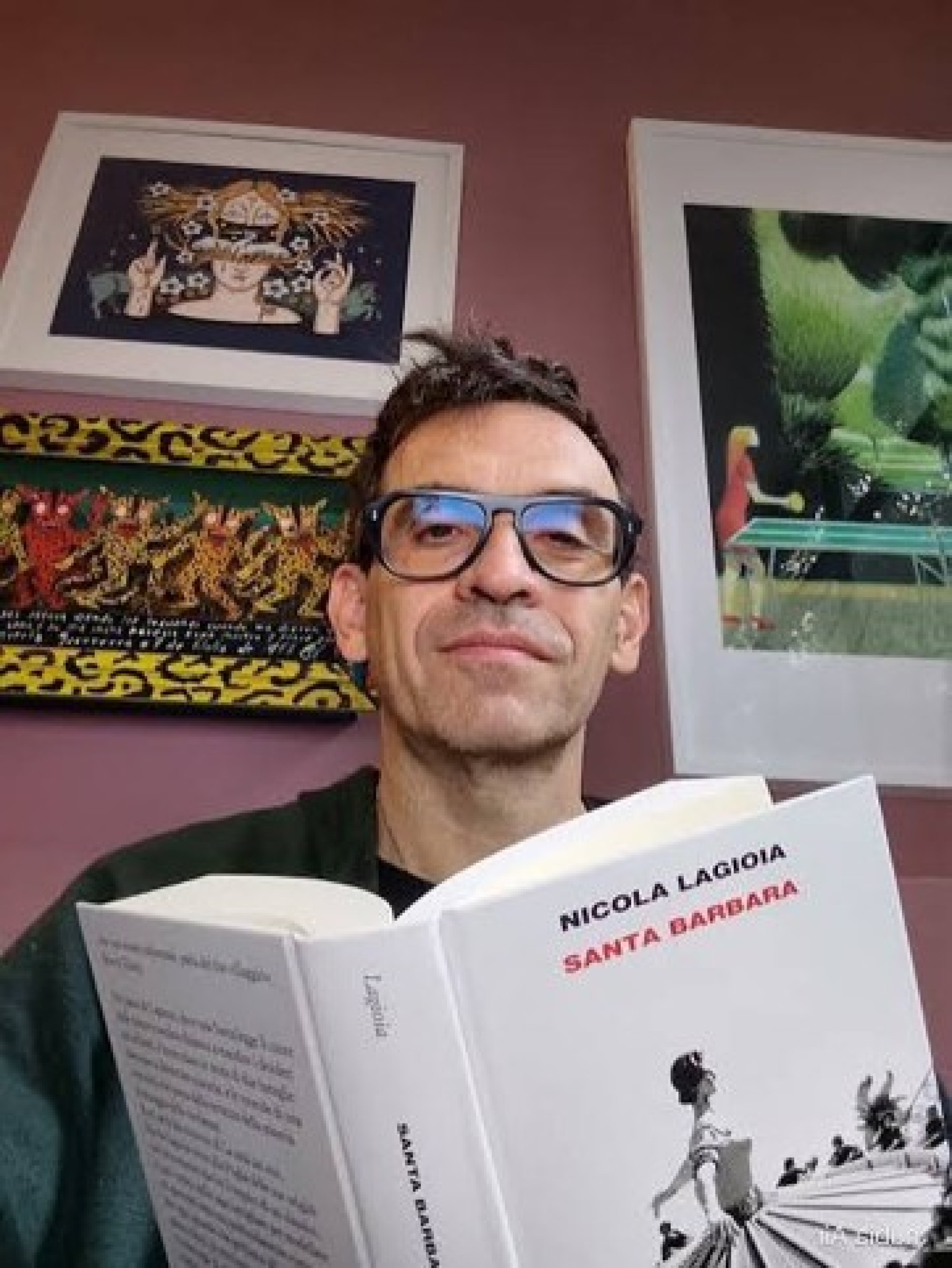 5 domande a  Nicola Lagioia, per il suo libro "Santa Barbara". Di Flavia Salierno